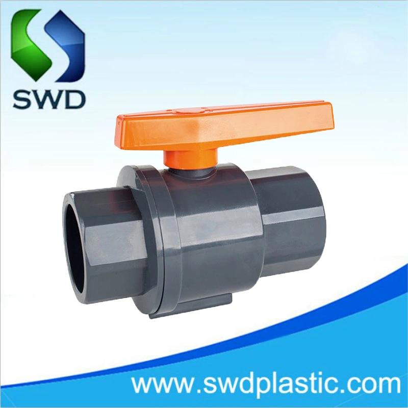 ABS Handle UPVC Two-Piece Ball Valve