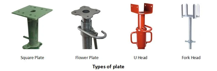 Building Material/ Construction Scaffolding Shoring Steel Adjustable Prop Light Duty Spain/Italy Type Q235 Material Jack Post